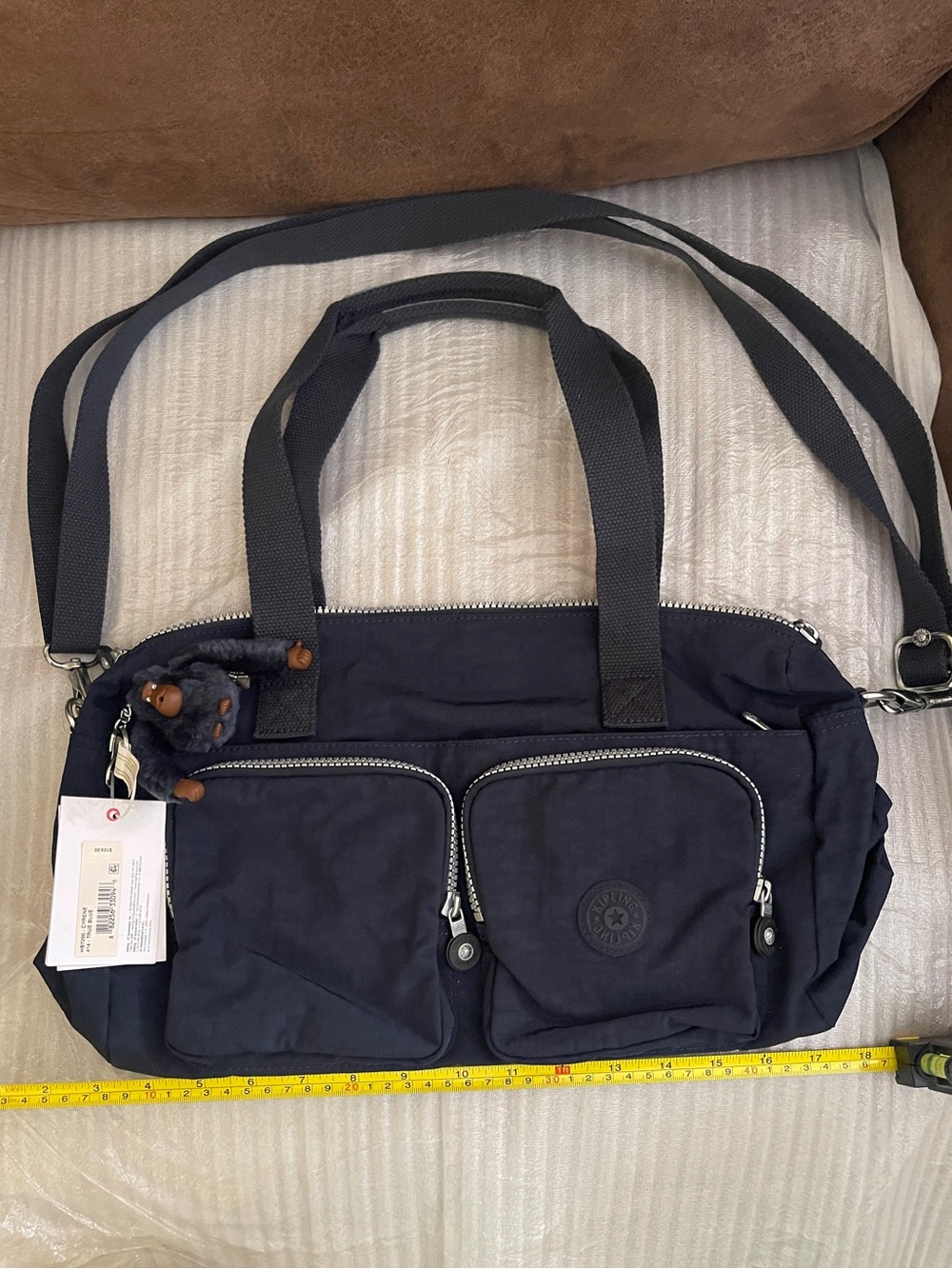 Kipling Navy Crossbody & Tote Bag